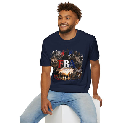 FBA Collage Tee (Red, White & Blue)