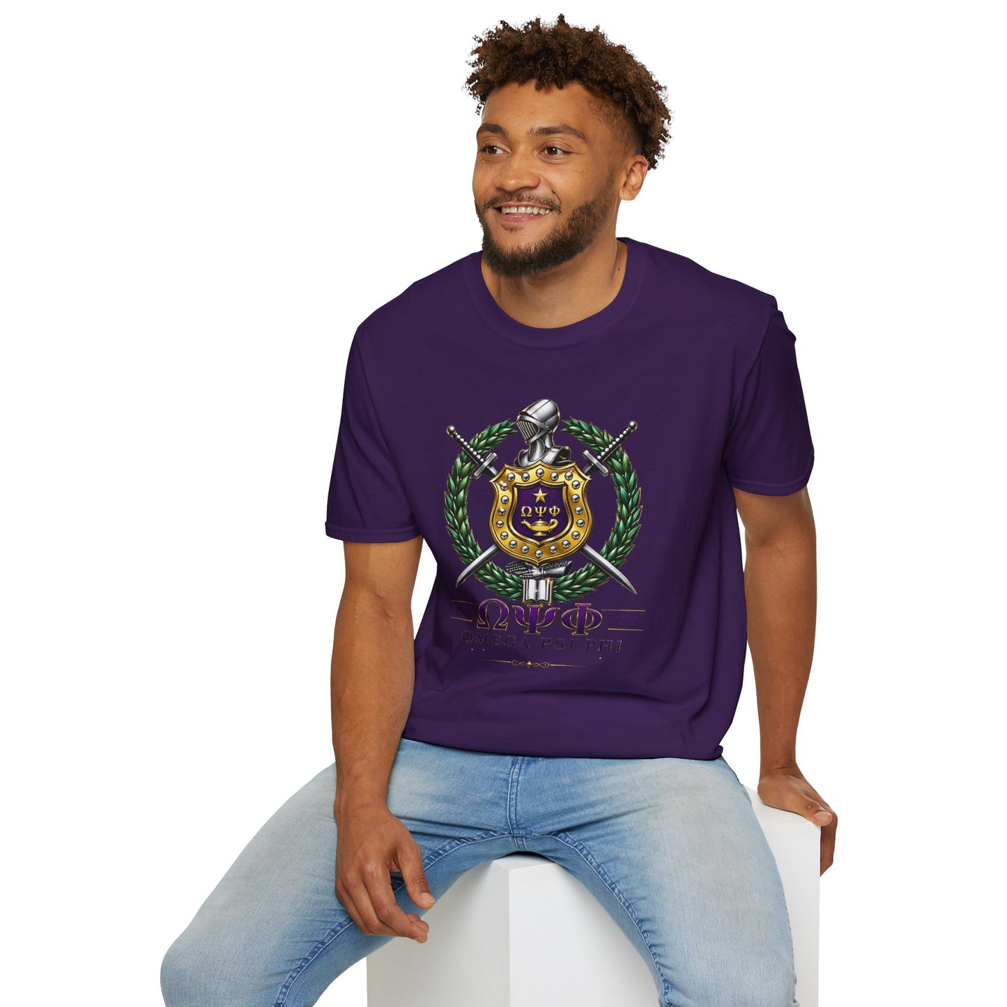 Omega Psi Phi Crest T-Shirt