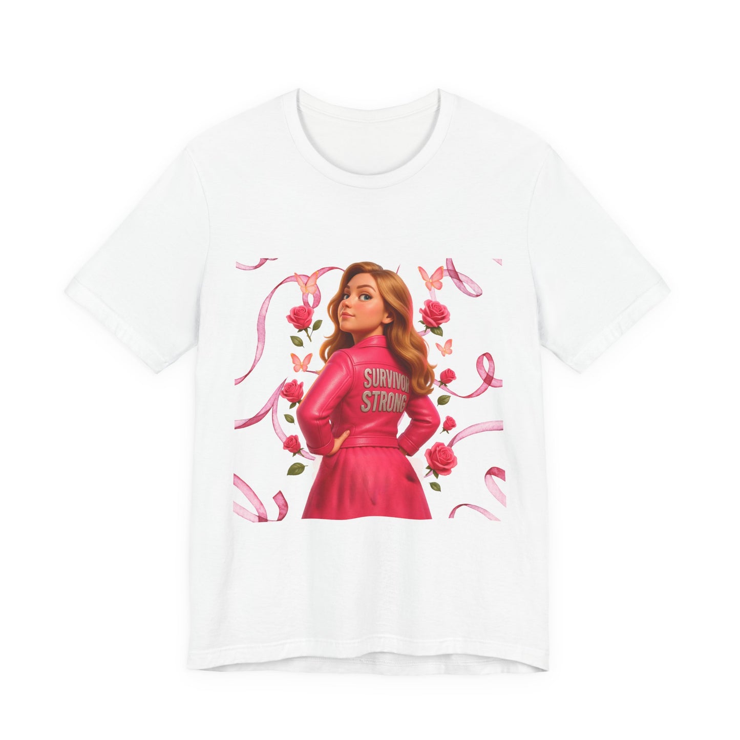 Sisterhood Strength Tee, Empowerment T-Shirt, Feminist Gift, Women's Tee, Breast Cancer Awareness Top