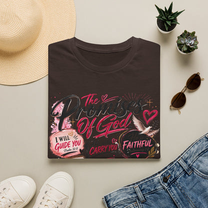 T-Shirt — "The Promises of God" Christian Faith Graphic Tee