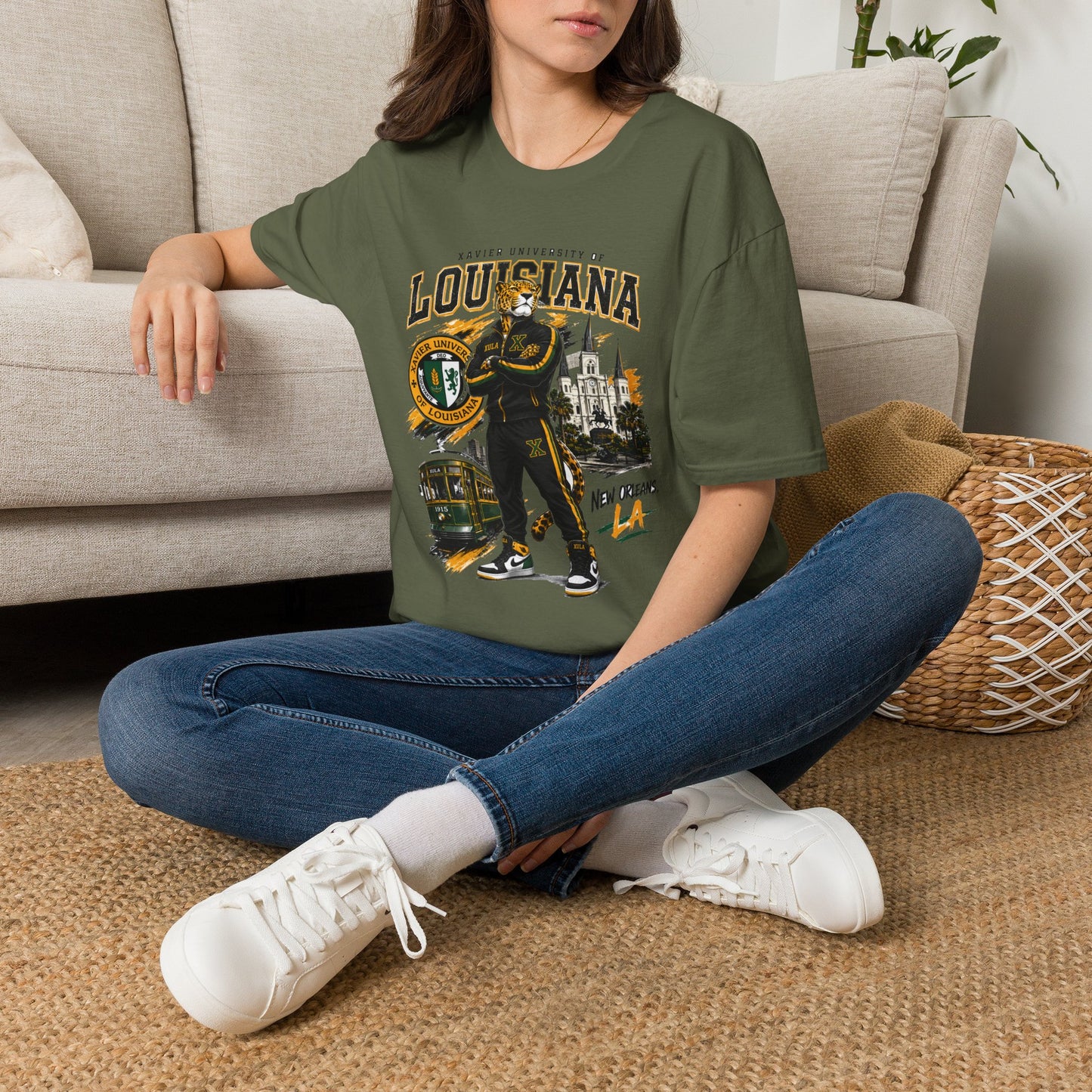 Louisiana Xavier University T-Shirt — Collegiate Mascot Campus Tee