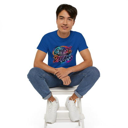 Chase Your Dreams Graphic Tee - Inspirational Motivational T-Shirt