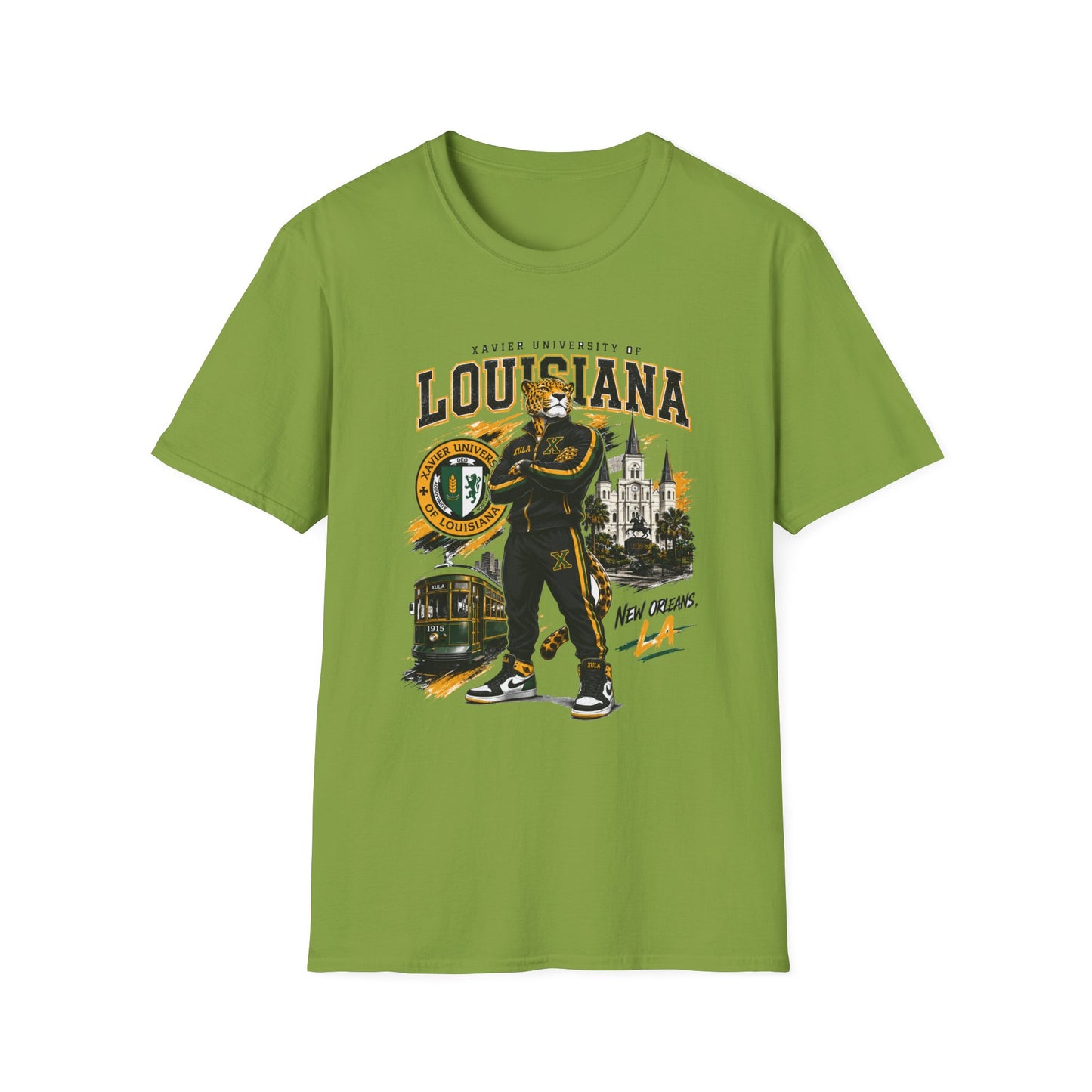 Louisiana Xavier University T-Shirt — Collegiate Mascot Campus Tee