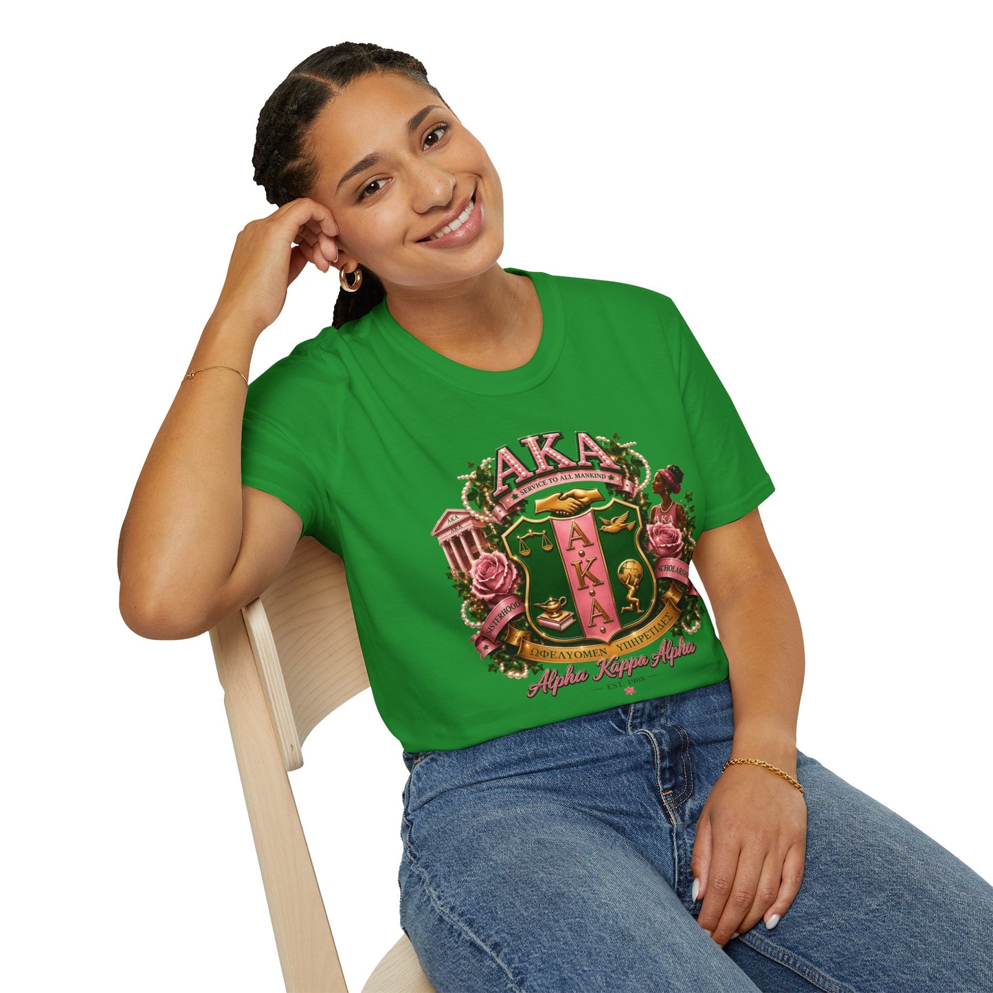 AKA Sorority Crest T-Shirt