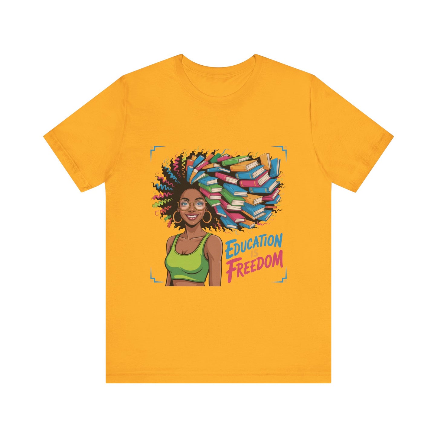 Empowering Education Tee, Inspirational Graphic Shirt, Unisex Education Gift, Perfect for Students, Black History Month Apparel, Book [...]