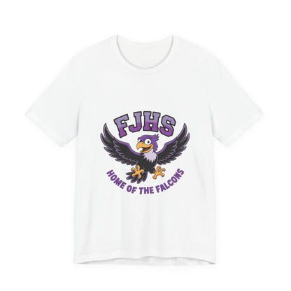 Falcon Spirit Unisex Tee | School Pride Shirt, Soft Casual Wear, Team Spirit, Gift for Students, School Events