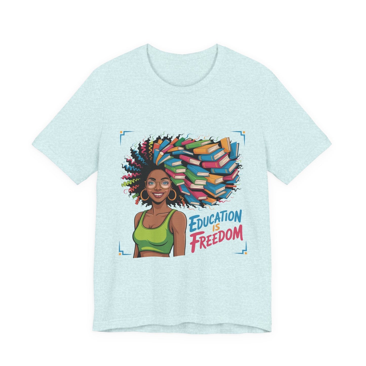Empowering Education Tee, Inspirational Graphic Shirt, Unisex Education Gift, Perfect for Students, Black History Month Apparel, Book [...]