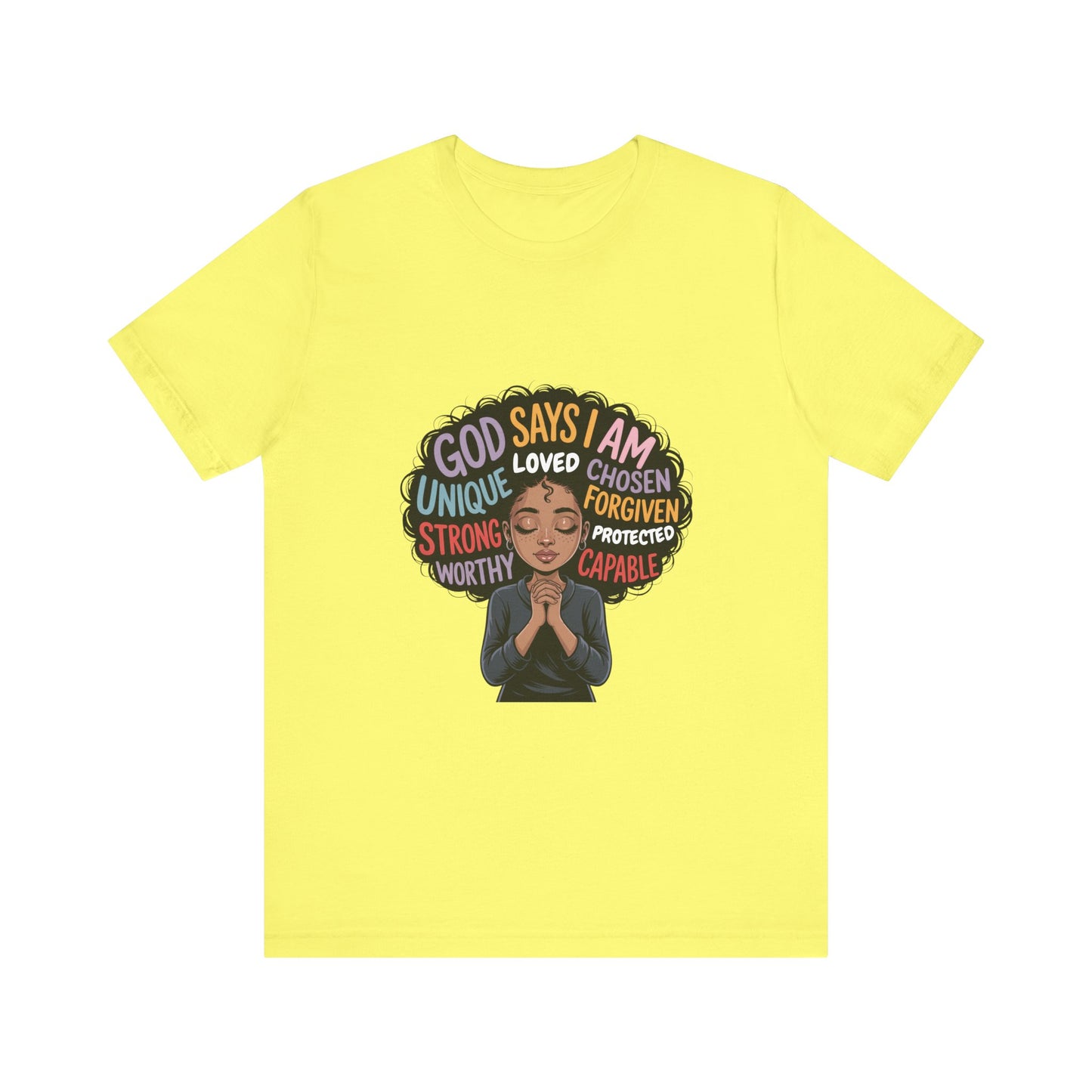 Inspirational Affirmation Tee, Motivational Shirt, Gift for Her, Positive Message T-Shirt, Self-Love Apparel