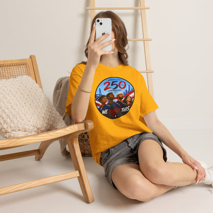 "We Built This" 250th Anniversary American Heritage Tee