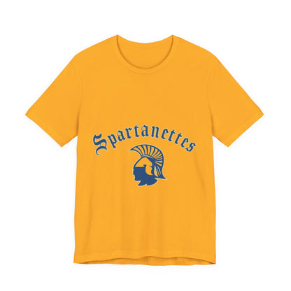 Spartanettes Unisex Jersey Tee - Casual Apparel for Sports Fans, School Spirit, Gifts, Team Events, Everyday Wear