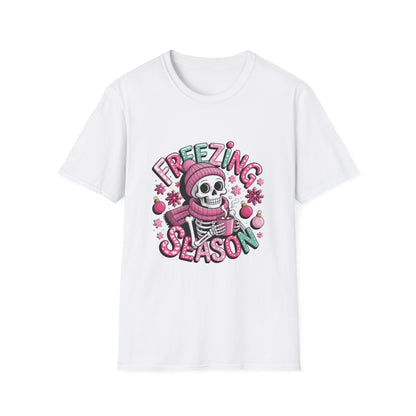 Whimsical Skeleton Winter T-Shirt, Fun Seasonal Tee, Halloween & Winter Apparel, Gift for Friends & Family, Casual Streetwear, Unisex [...]