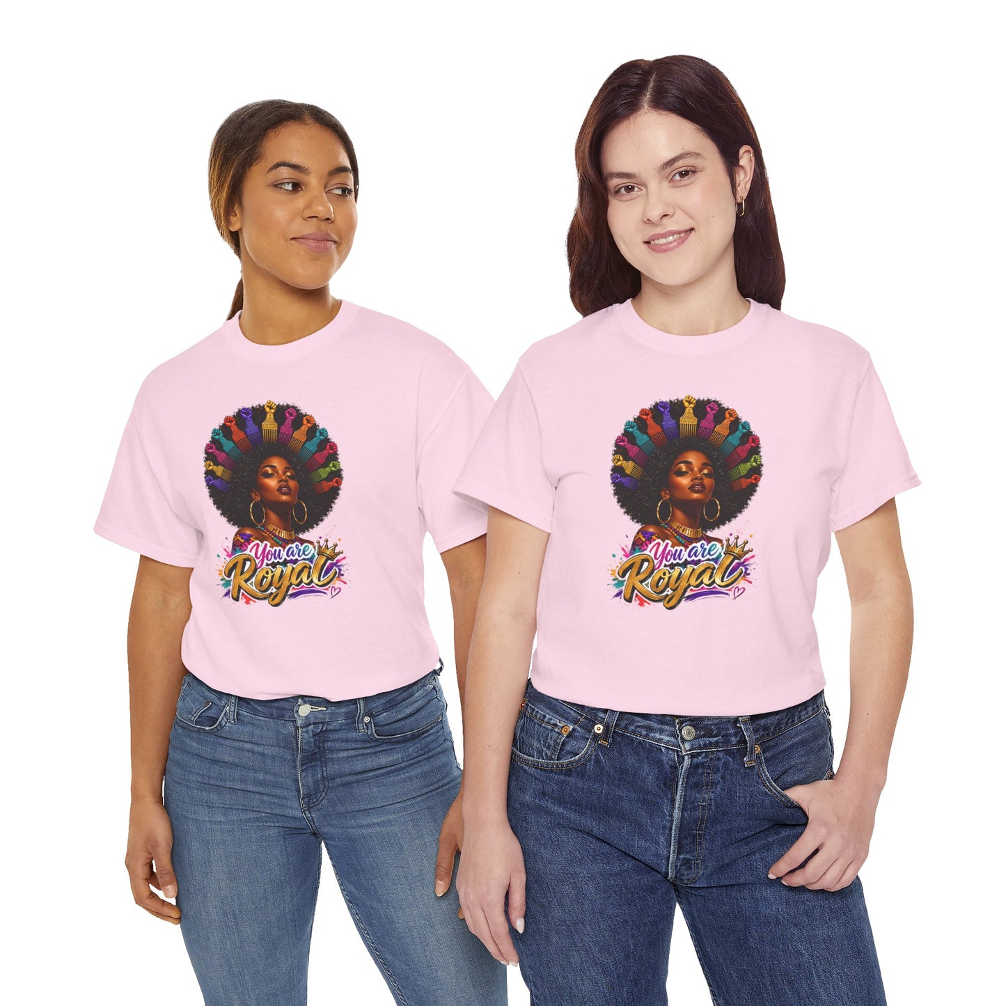You Are Royal Afro Woman T-Shirt