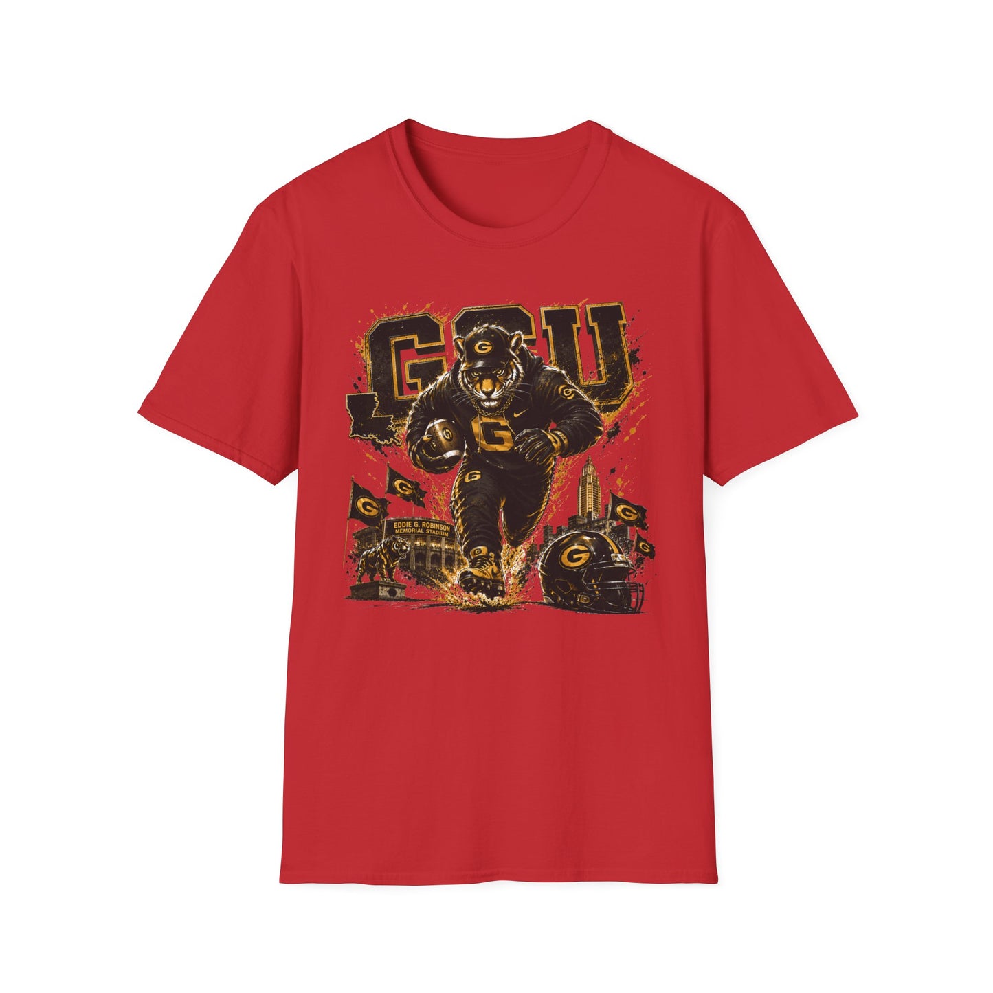 GSU (Grambling) T-Shirt — Vintage Collegiate Football Spirit Tee