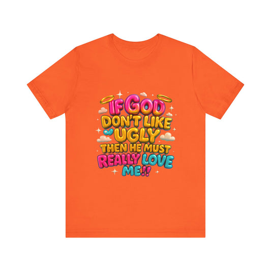Colorful Religious Tee, Unisex T-Shirt, Funny Christian Shirt, Gift for Faith Lovers, Casual Wear, Church Outfits