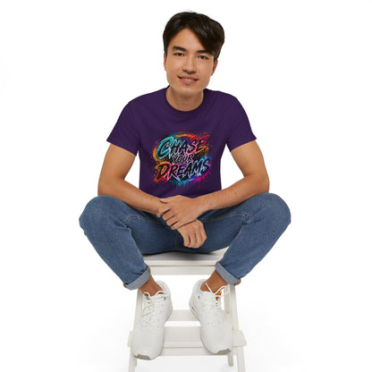 Chase Your Dreams Graphic Tee - Inspirational Motivational T-Shirt