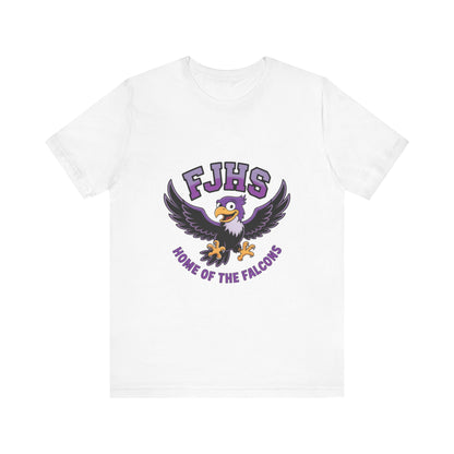 Falcon Spirit Unisex Tee | School Pride Shirt, Soft Casual Wear, Team Spirit, Gift for Students, School Events