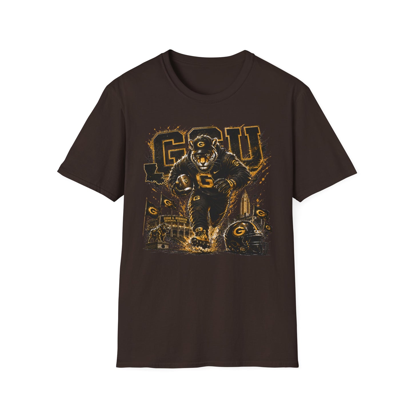 GSU (Grambling) T-Shirt — Vintage Collegiate Football Spirit Tee