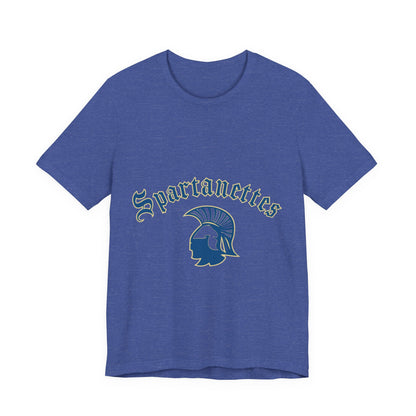 Spartanettes Unisex Jersey Tee - Casual Apparel for Sports Fans, School Spirit, Gifts, Team Events, Everyday Wear