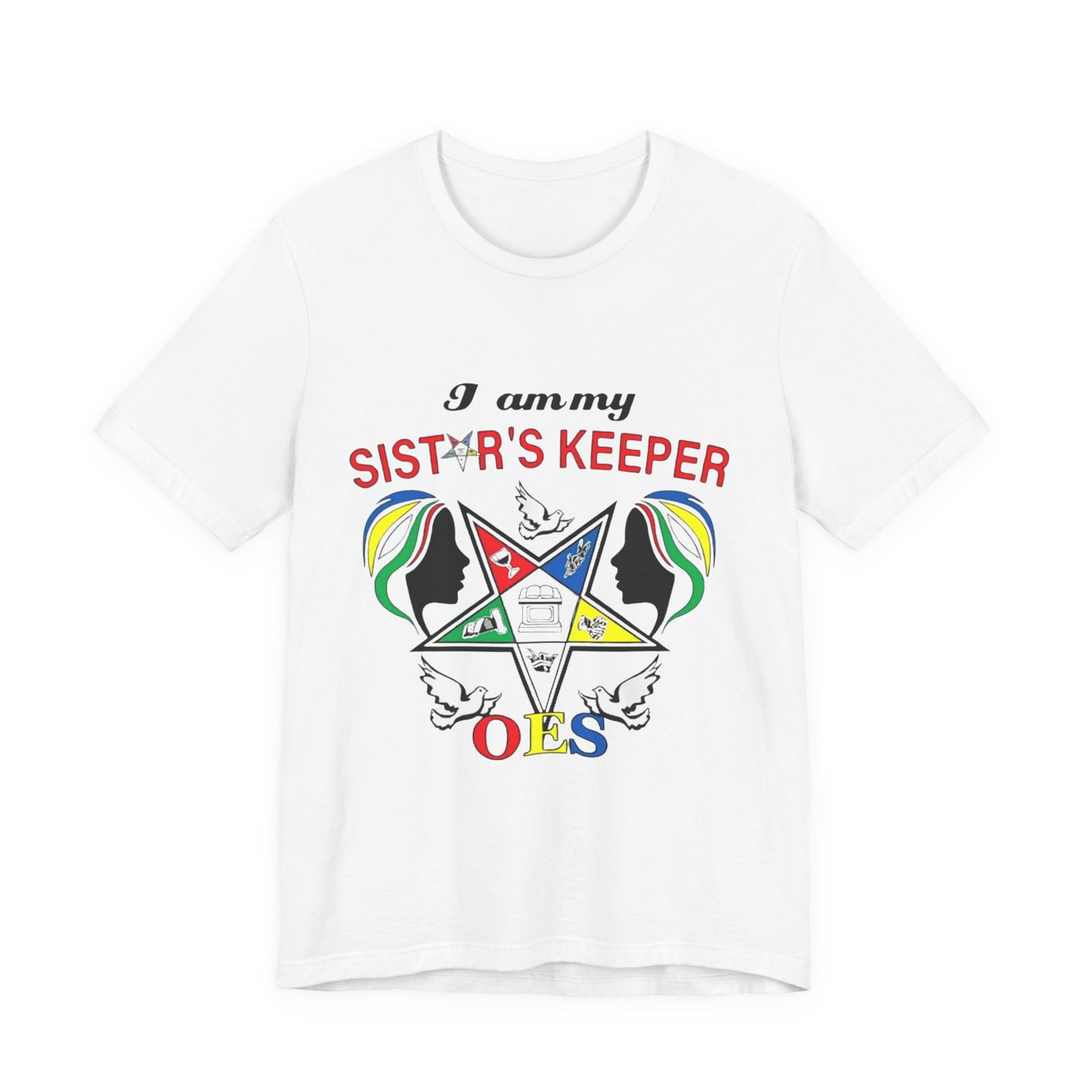 Sister's Keeper Tee - Unisex Jersey Short Sleeve T-Shirt, Family Reunion Gift, Sorority Apparel, Friendship Shirt, Meaningful Gift