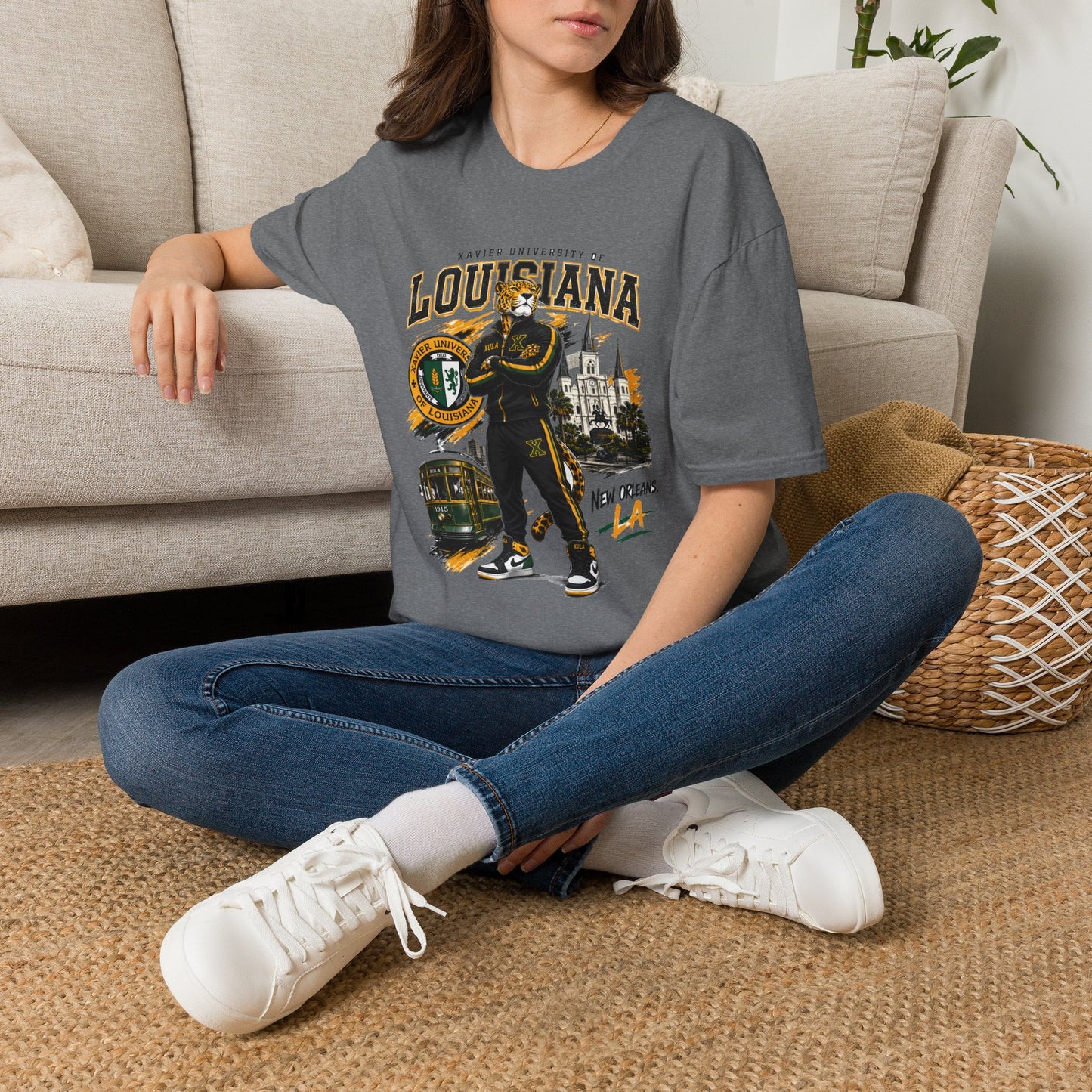 Louisiana Xavier University T-Shirt — Collegiate Mascot Campus Tee