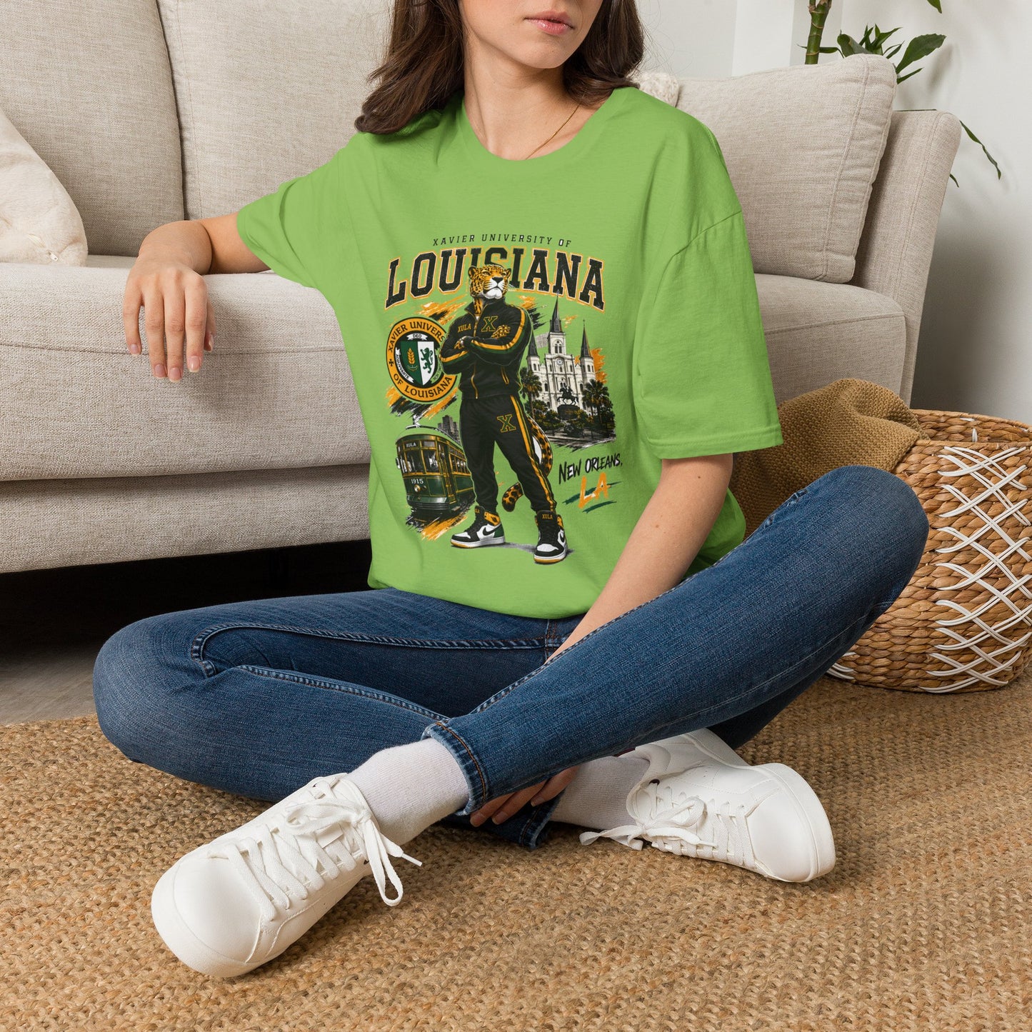 Louisiana Xavier University T-Shirt — Collegiate Mascot Campus Tee