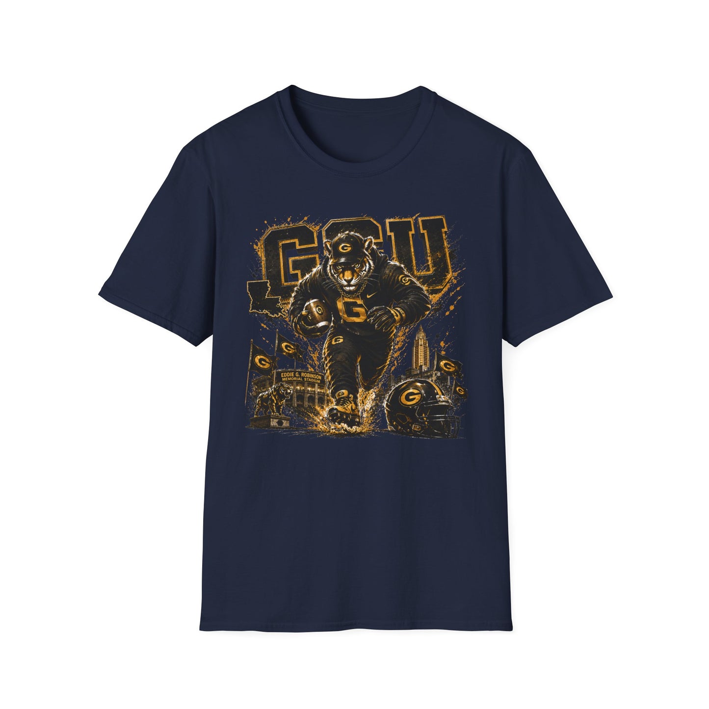 GSU (Grambling) T-Shirt — Vintage Collegiate Football Spirit Tee