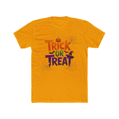 Unisex Halloween Trick or Treat Tee, Spooky T-Shirt, Halloween Costume, Fall Fashion, Pumpkin Shirt, Ghostly Fun Apparel