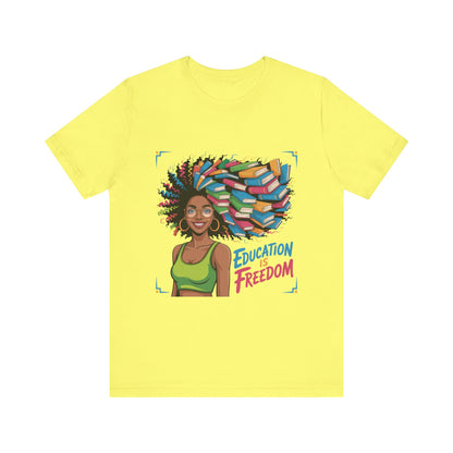 Empowering Education Tee, Inspirational Graphic Shirt, Unisex Education Gift, Perfect for Students, Black History Month Apparel, Book [...]