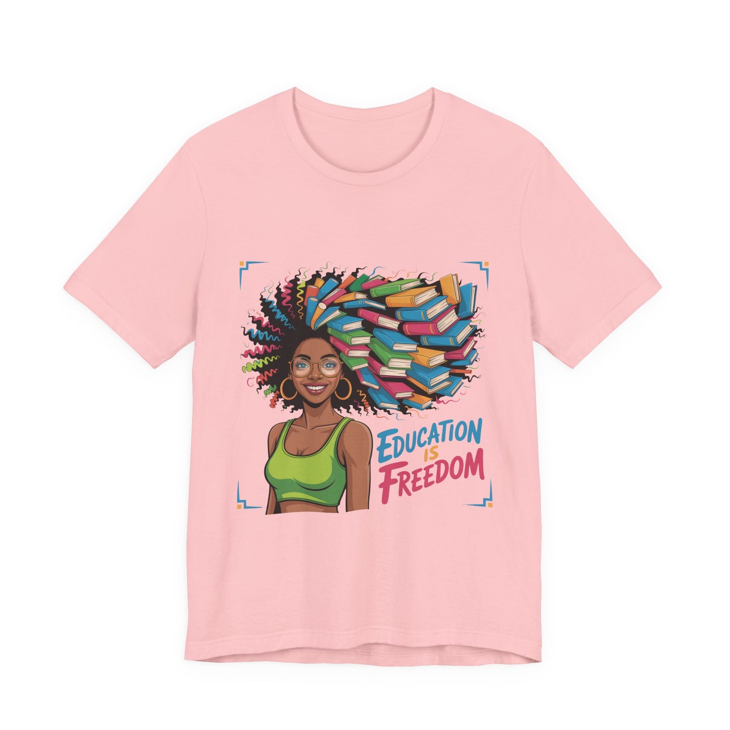 Empowering Education Tee, Inspirational Graphic Shirt, Unisex Education Gift, Perfect for Students, Black History Month Apparel, Book [...]
