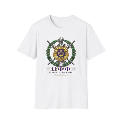 Omega Psi Phi Crest T-Shirt