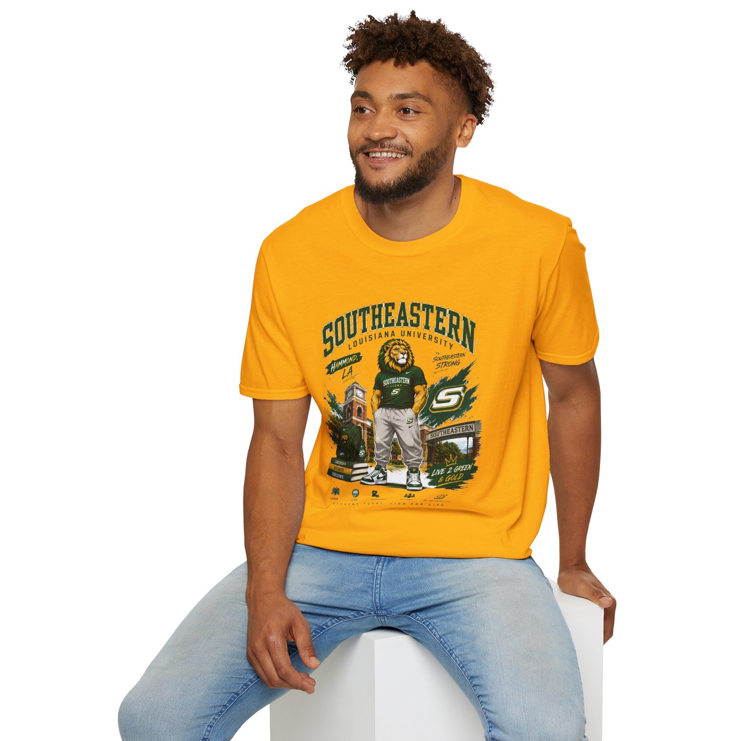Southeastern Louisiana University Lion Mascot T-Shirt — College Spirit Tee