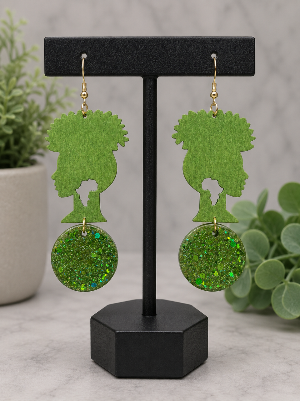 Natural Beauty Silhouette Earrings