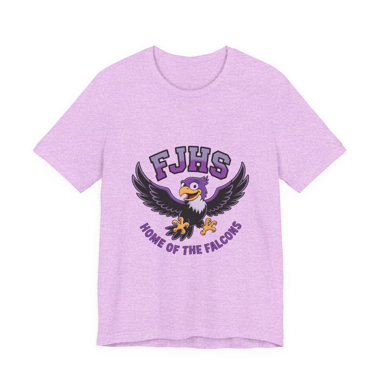 Falcon Spirit Unisex Tee | School Pride Shirt, Soft Casual Wear, Team Spirit, Gift for Students, School Events