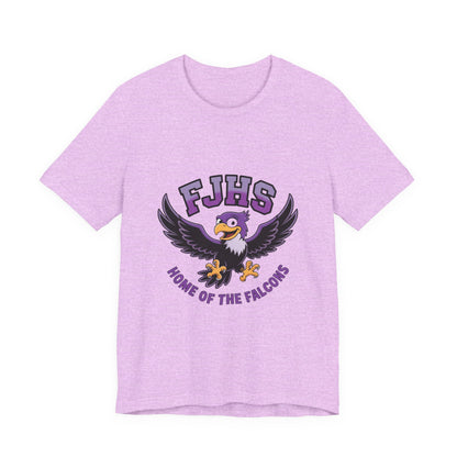 Falcon Spirit Unisex Tee | School Pride Shirt, Soft Casual Wear, Team Spirit, Gift for Students, School Events
