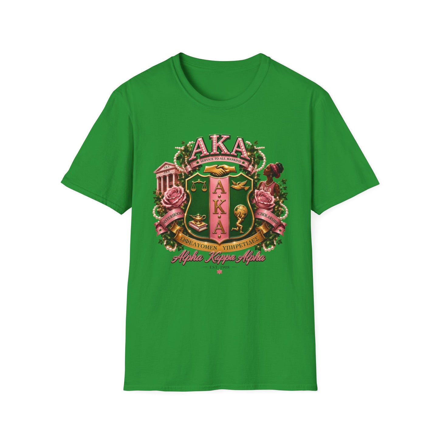 AKA Sorority Crest T-Shirt