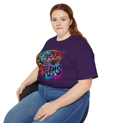 Chase Your Dreams Graphic Tee - Inspirational Motivational T-Shirt