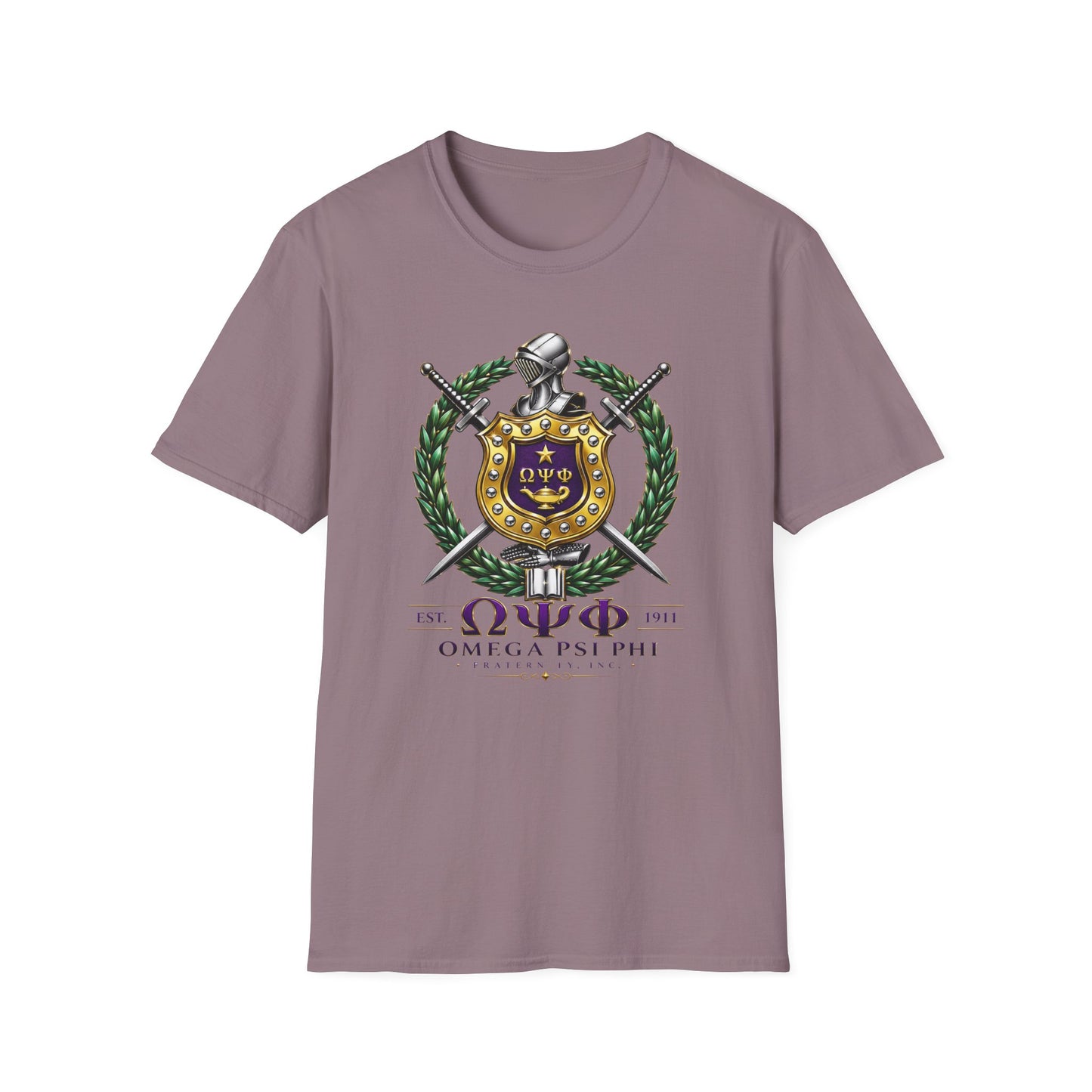 Omega Psi Phi Crest T-Shirt