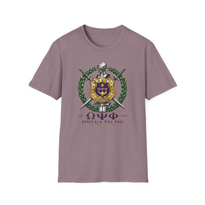 Omega Psi Phi Crest T-Shirt