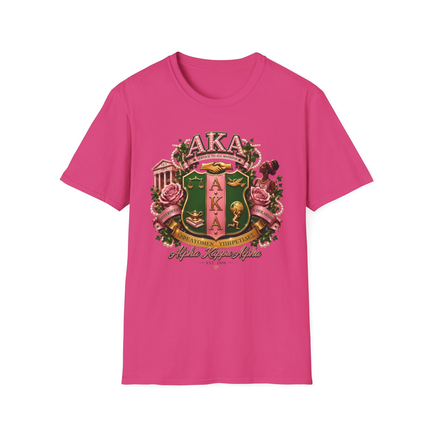AKA Sorority Crest T-Shirt