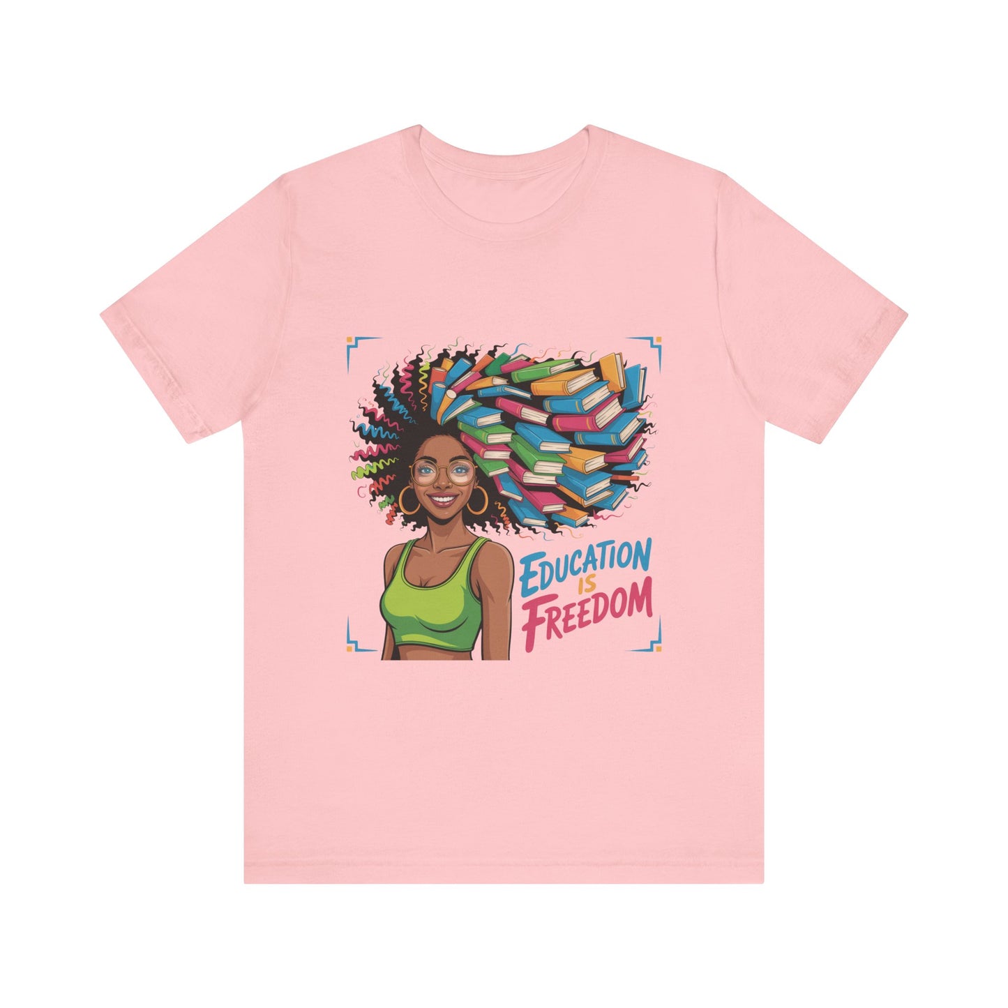 Empowering Education Tee, Inspirational Graphic Shirt, Unisex Education Gift, Perfect for Students, Black History Month Apparel, Book [...]