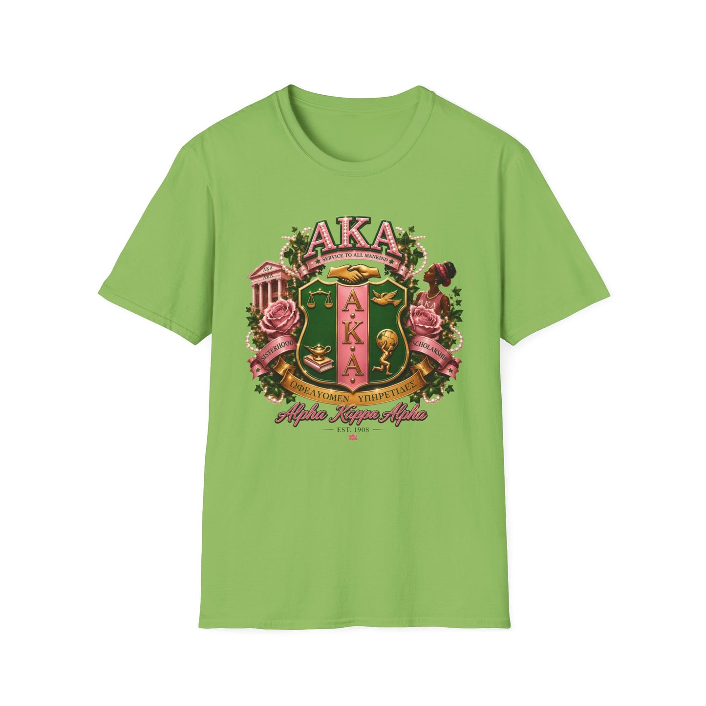 AKA Sorority Crest T-Shirt