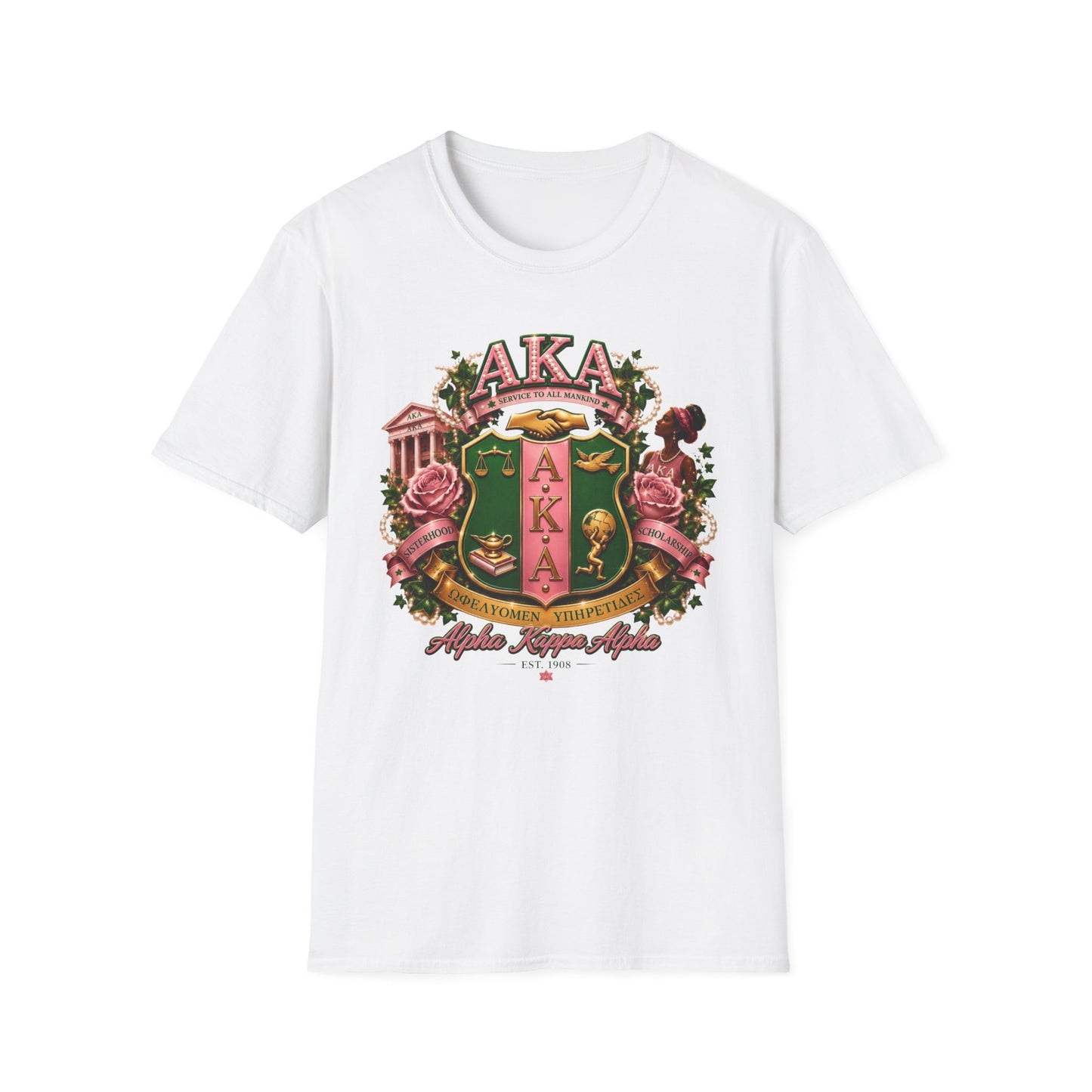 AKA Sorority Crest T-Shirt