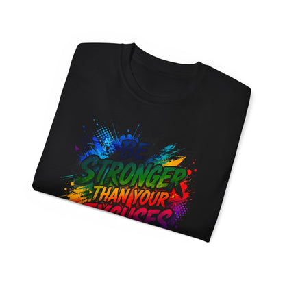 Be Stronger Than Your Excuses T-Shirt — Motivational Gym Tee