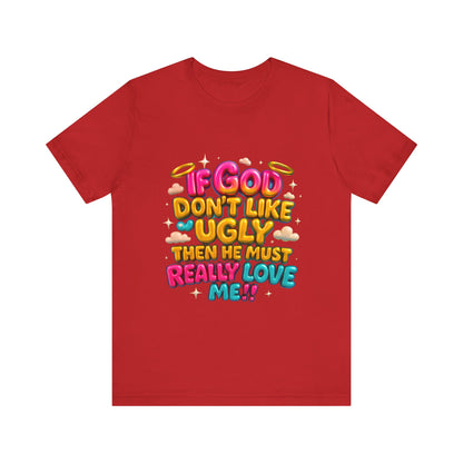 Colorful Religious Tee, Unisex T-Shirt, Funny Christian Shirt, Gift for Faith Lovers, Casual Wear, Church Outfits