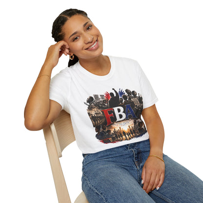 FBA Collage Tee (Red, White & Blue)