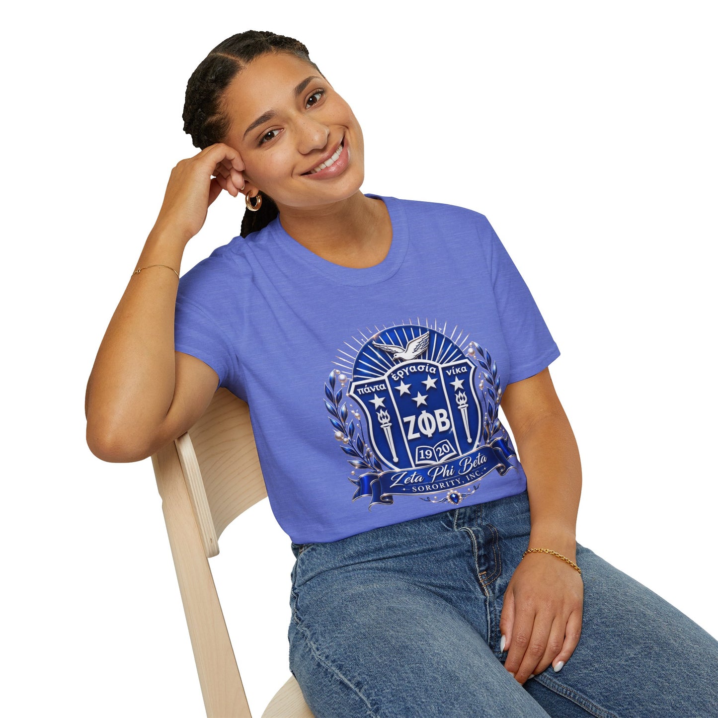 Zeta Phi Beta Crest T-Shirt