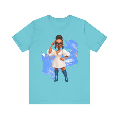 Empowered Woman Graphic Tee, Unisex Tee, Fashion T-Shirt, Casual Outfit, Gift for Her, Everyday Wear