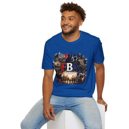 FBA Collage Tee (Red, White & Blue)