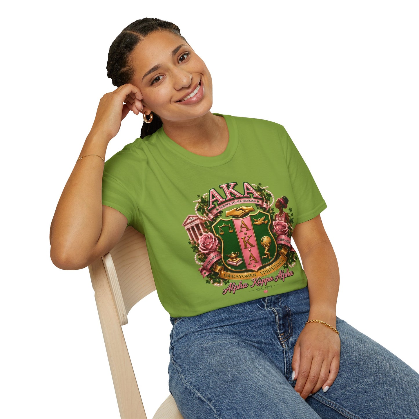 AKA Sorority Crest T-Shirt