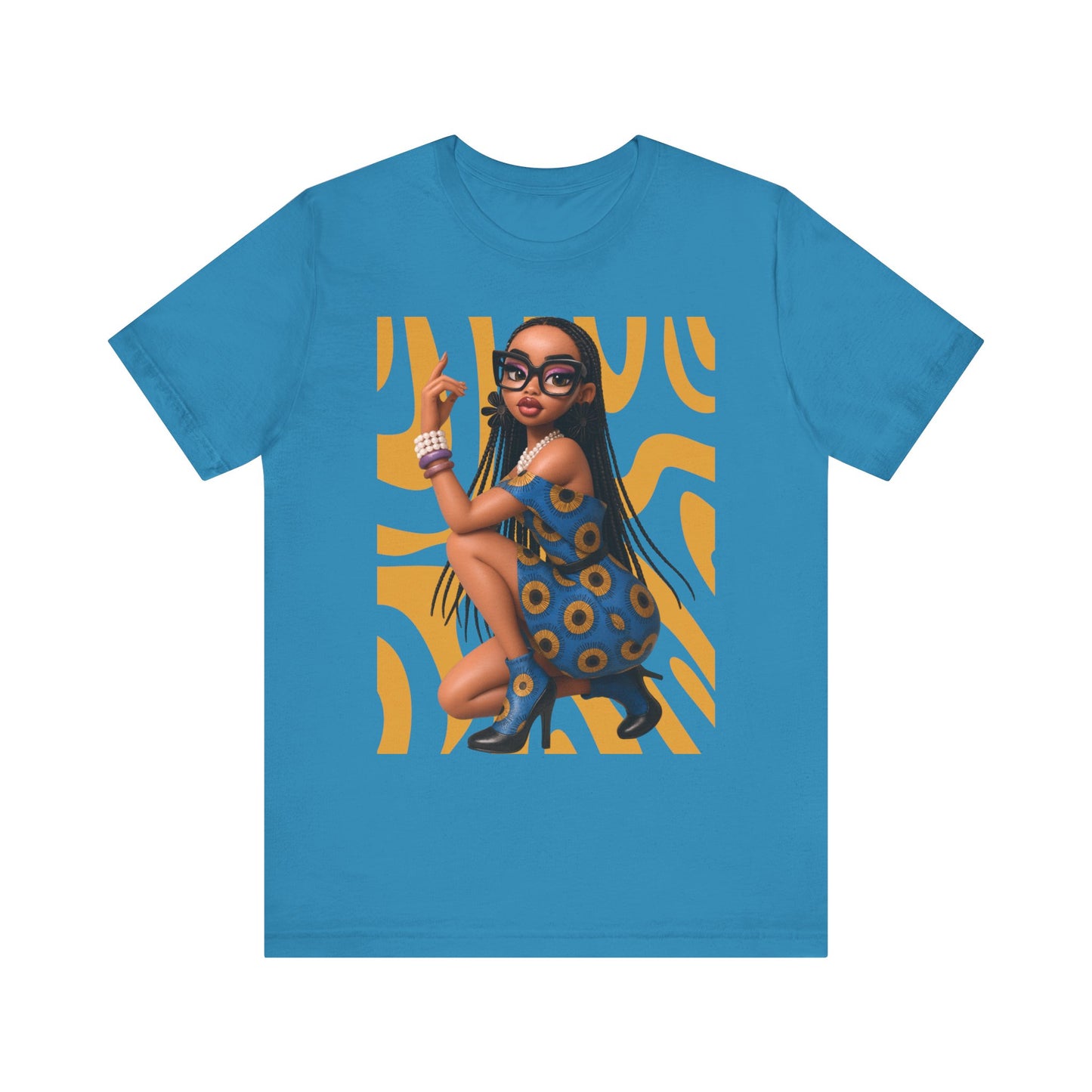 Chic Graphic Tee, Stylish Casual Wear, Festival Fashion, Trendy Summer Top, Modern Art T-Shirt